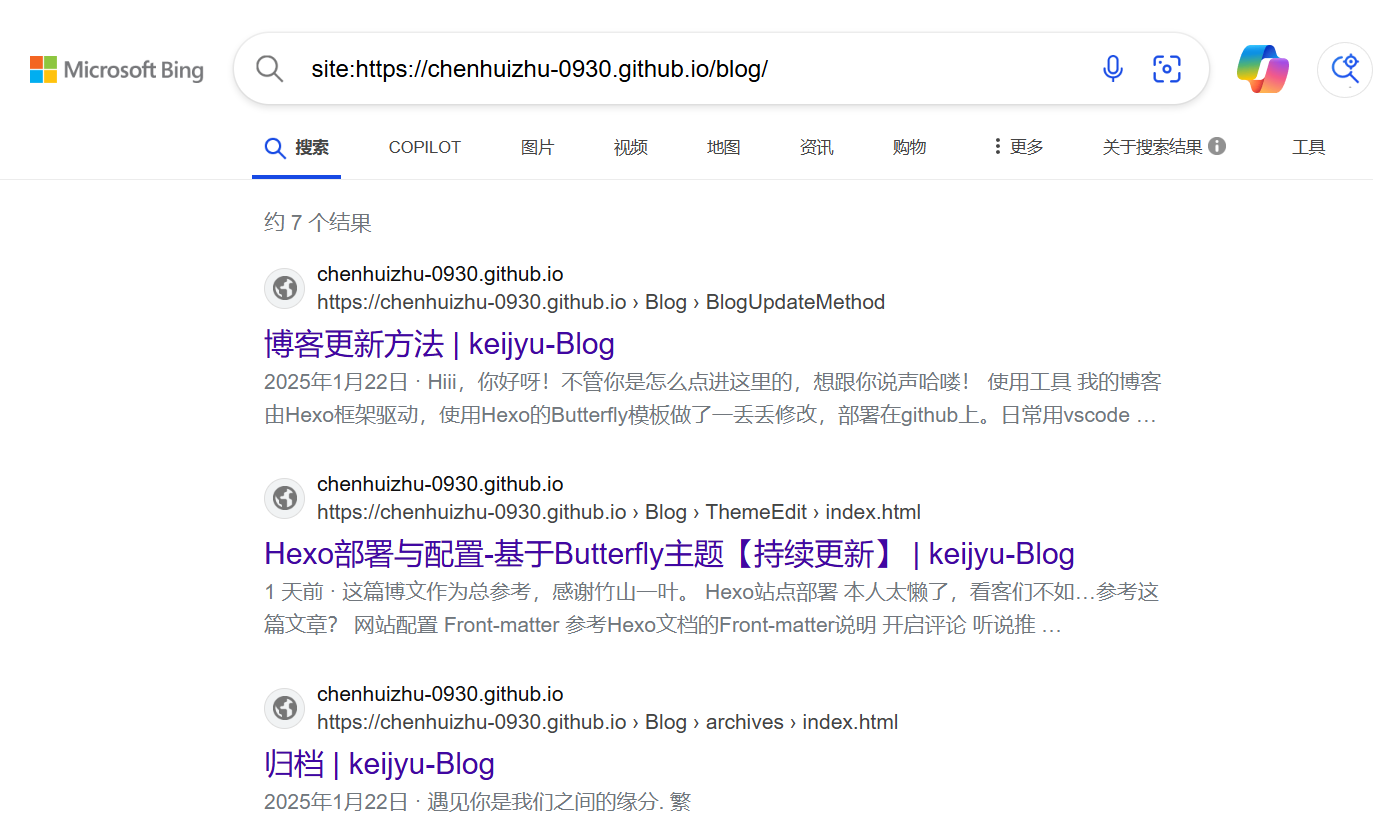 2025.2.7必应搜索